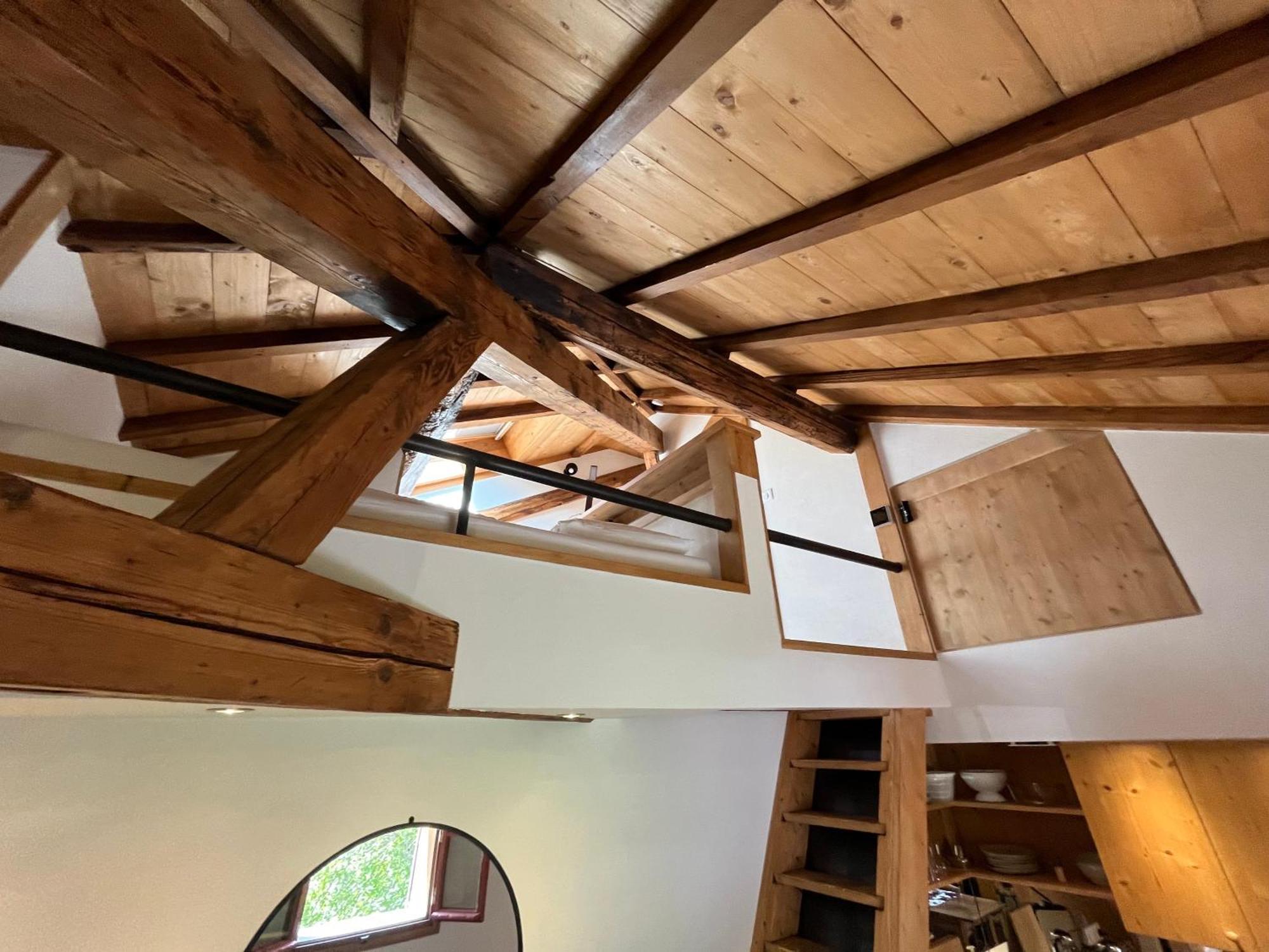Apartamento Un Nid Sous Les Toits Saint-Gervais-les-Bains Exterior foto